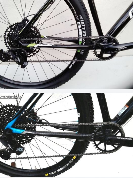 JF-Bikes Duas Bicicletas Cannondale Fsi, f29 Carbono M e L
