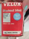 2x Velux rolety okno dachowe
