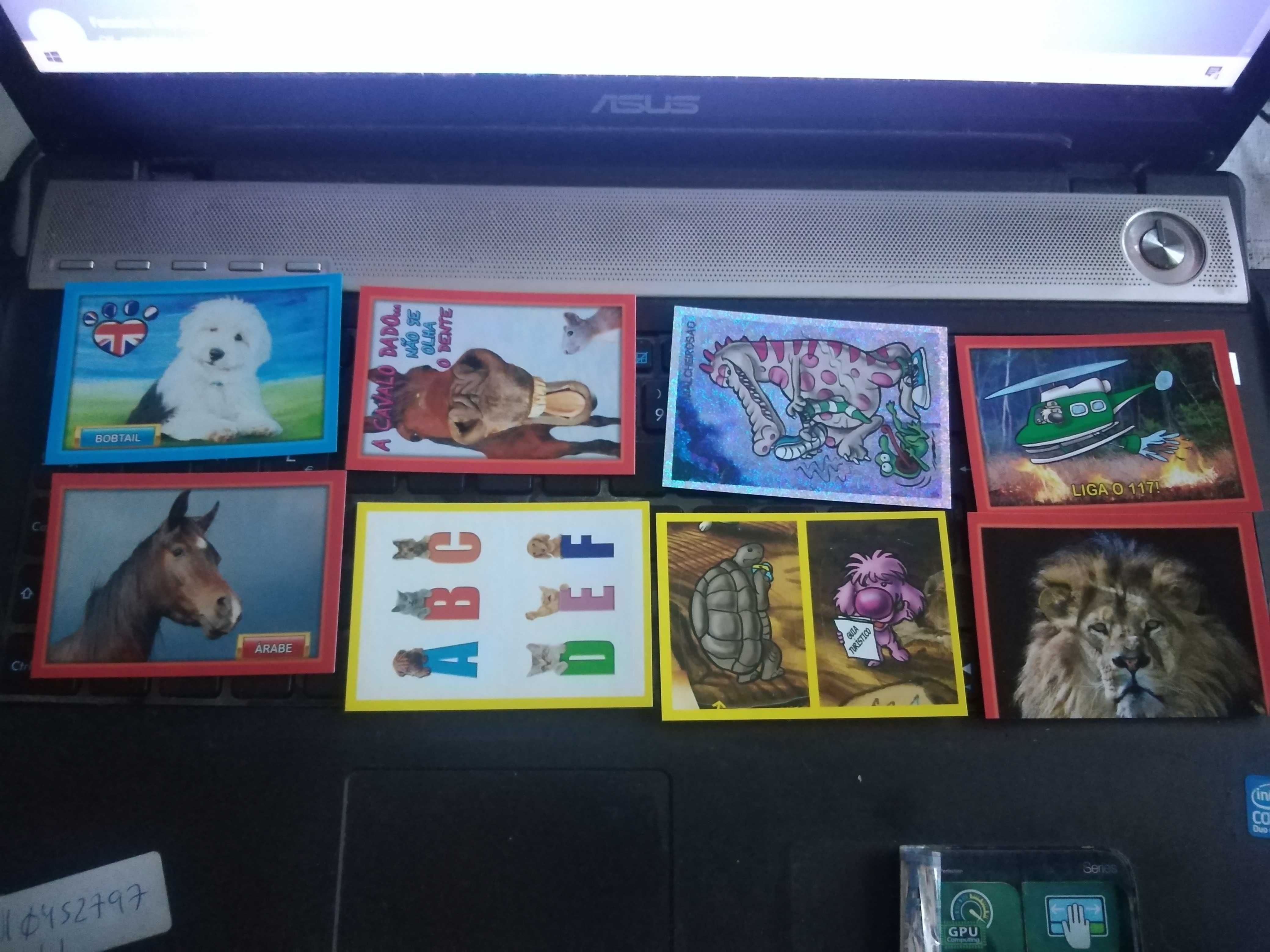 cromos de colecção animais