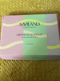Saviland dipping powder kit - manicure tytanowy proszkowy