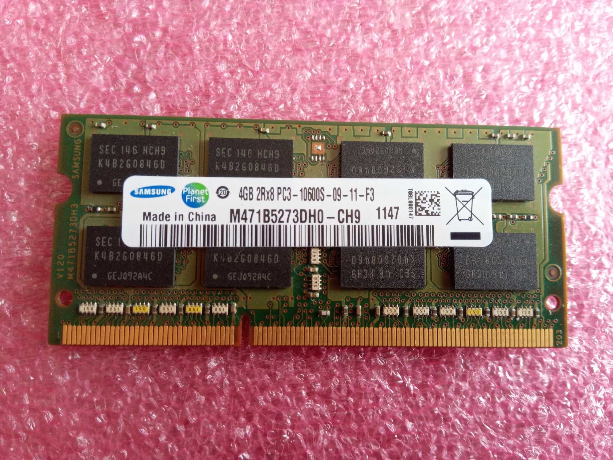 Модули памяти 4Гб DDR3 Samsung Elpida Kingston Apacer SoDIMM