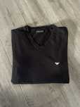Emporio Armani T-shirt męski czarny logowany S