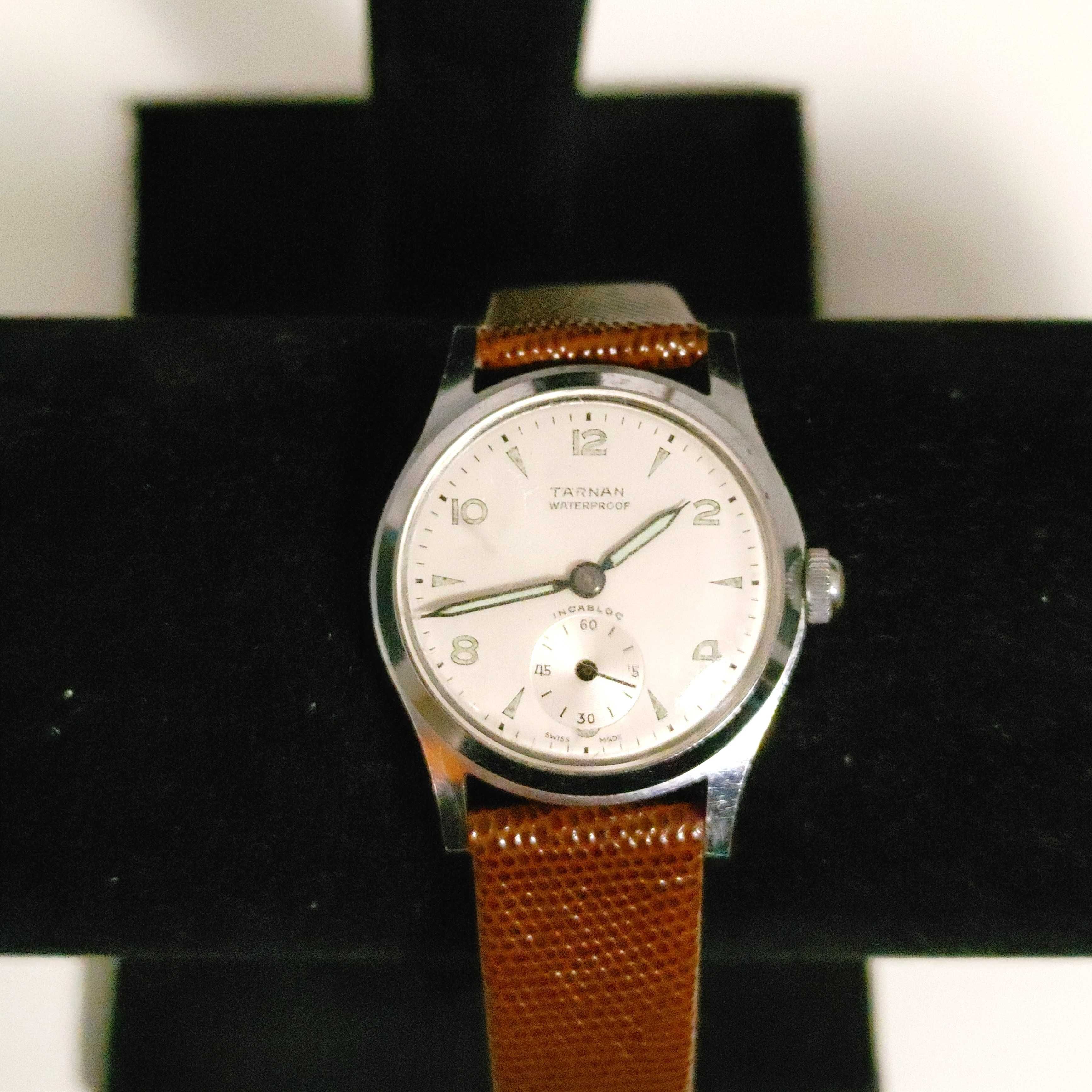 Męski zegarek naręczny z lat 50 tych marki Tarnan Szwajcarski