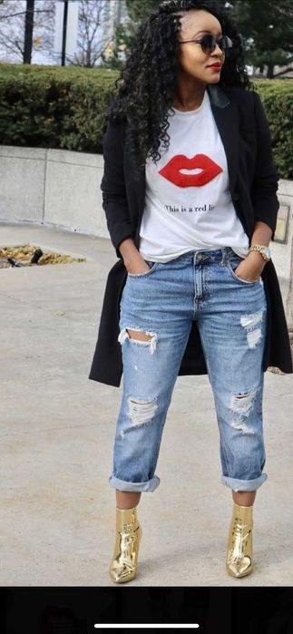 Botins dourados da Primadonna