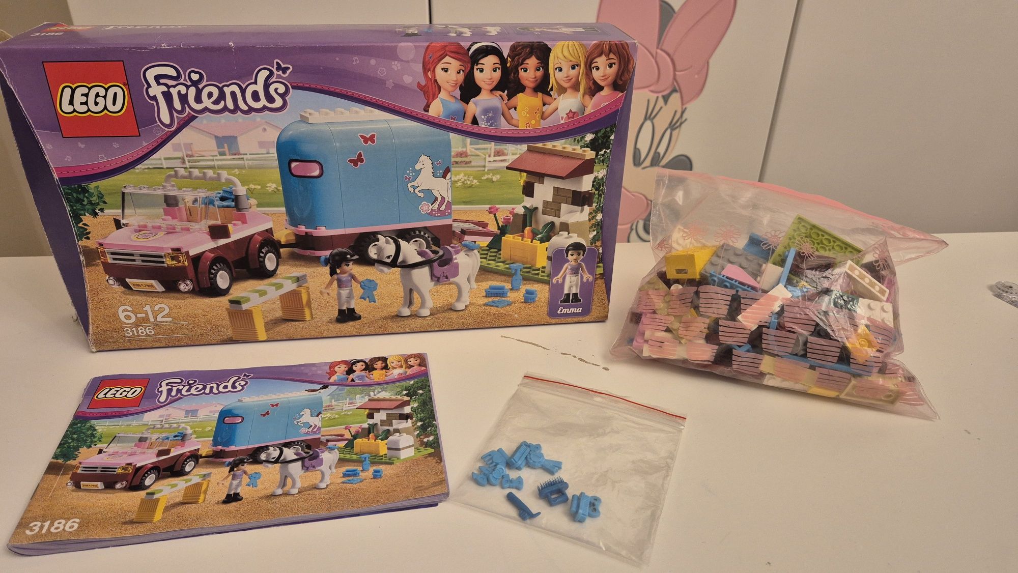 LEGO 3186 Friends Przyczepa dla konia Emmy