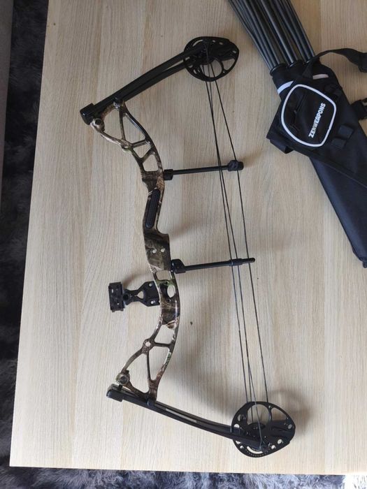 Zestaw Łuk bloczkowy Ek Exterminator 30" camo 15-70 LBS [ZESTAW] !!!
