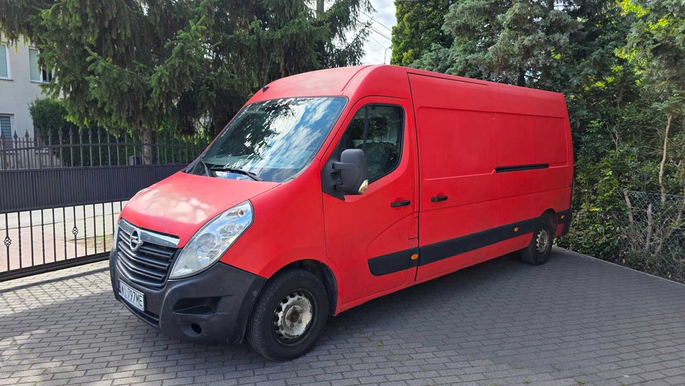 Opel Movano 2.3 CDTI 150 KM – 2012 r. – Red Raptor – uszkodzony silnik