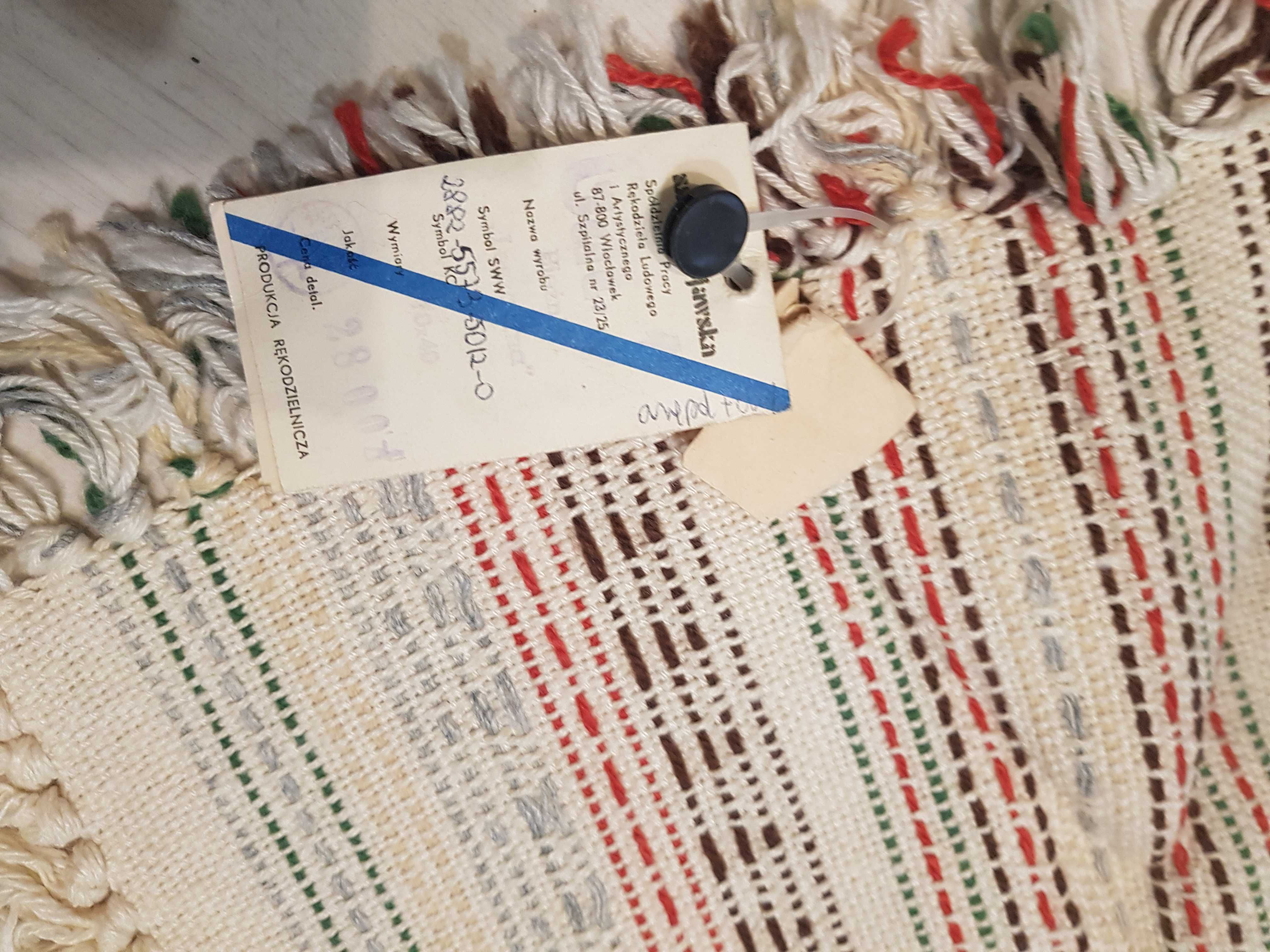 kilim bieżnik prl makata kolekcja