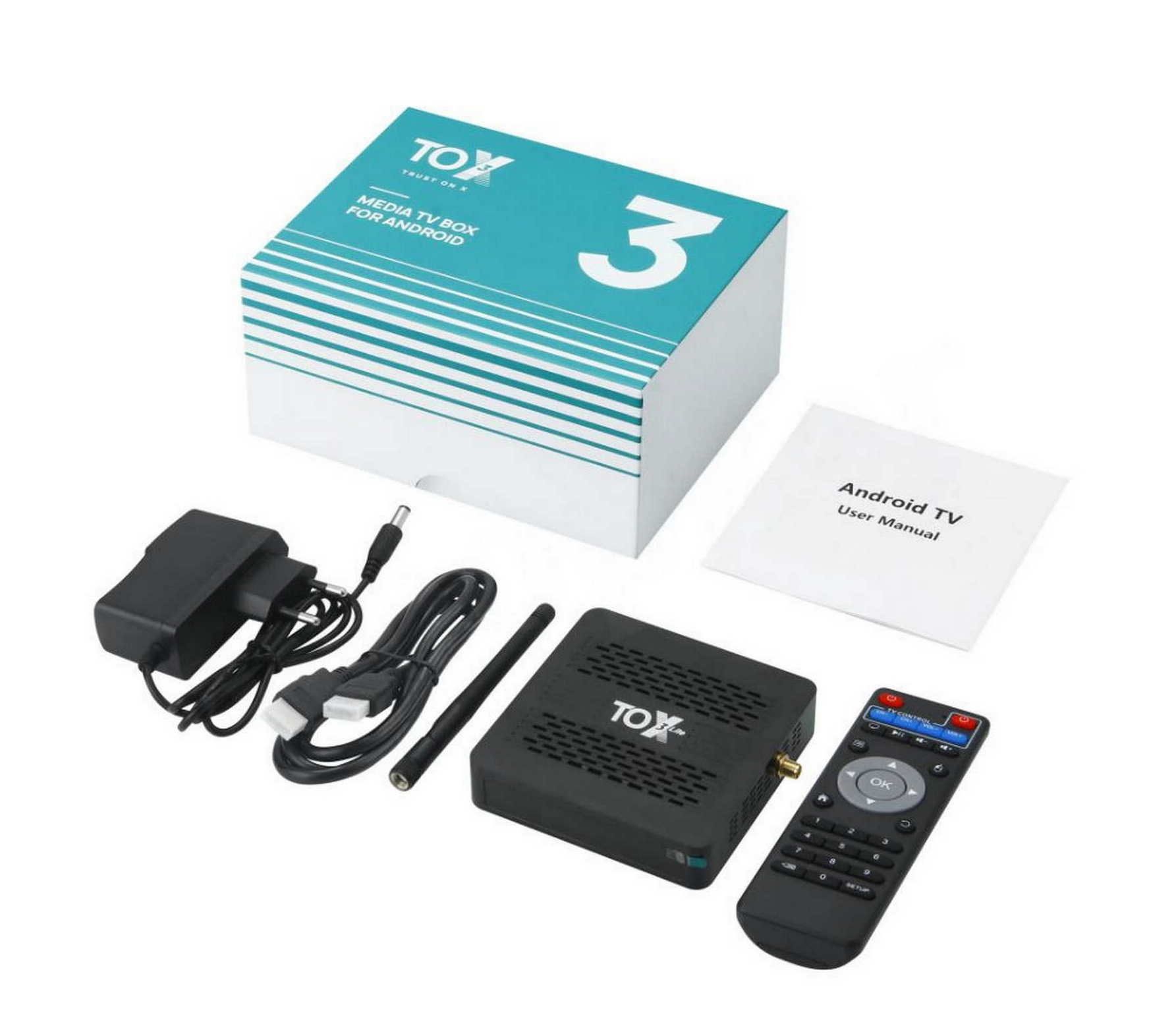 TOX3 v2 4/32Gb Ugoos Smart TV BOX S904X4 Настроена!