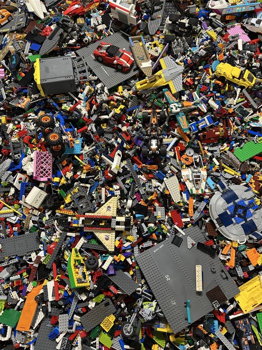 Klocki LEGO oryginalne mix 1 kg z figurkami