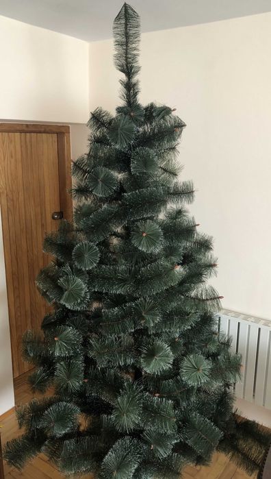 Duża sztuczna choinka 240 cm + stojak