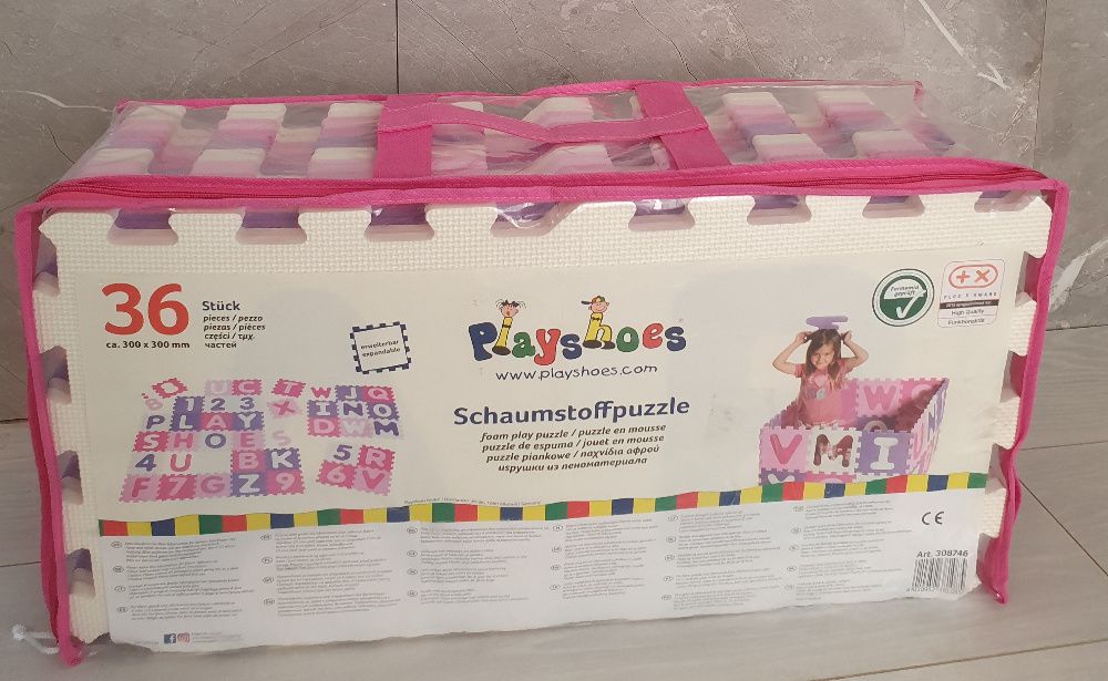 Mata Puzzle PLAYSHOES EVA 36 części