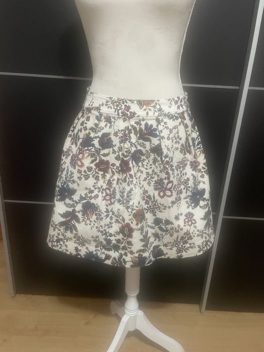 Saia curta estampada