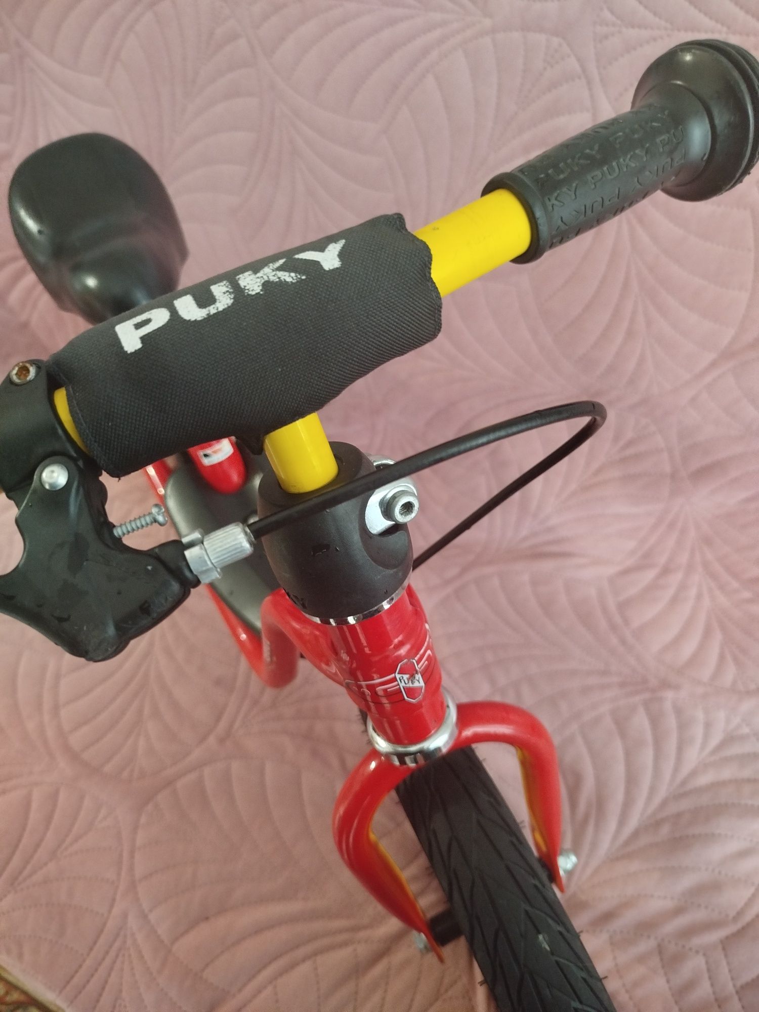 Puky rowerek biegowy 12" LR1, czerwony, stopka, hamulec