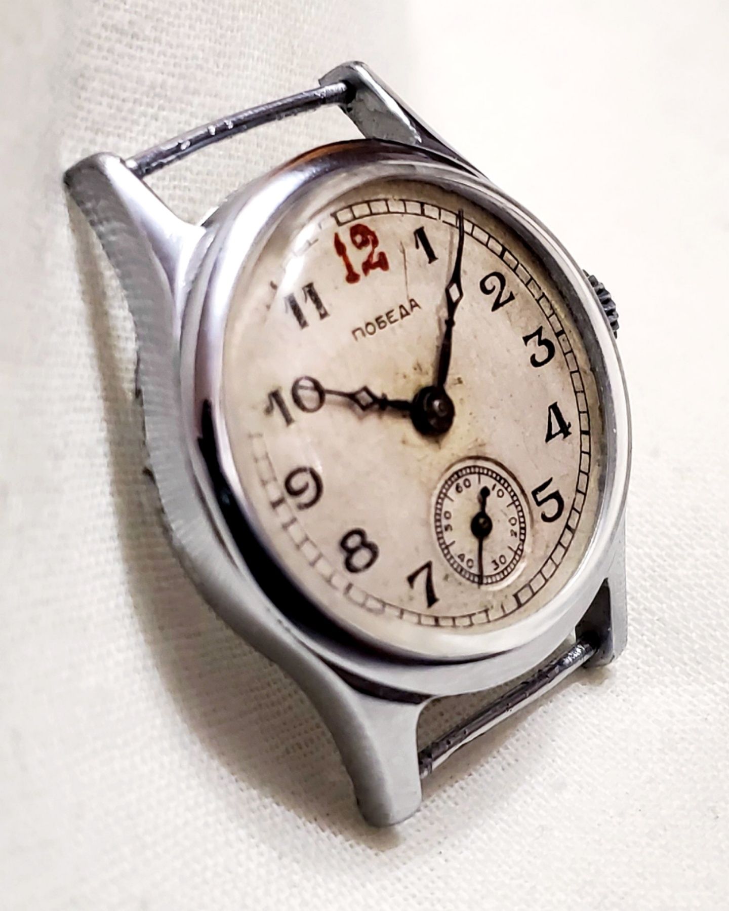 Часы "Победа" к-26 механизм 15 камней модель 1949 года 1МЧЗ ссср