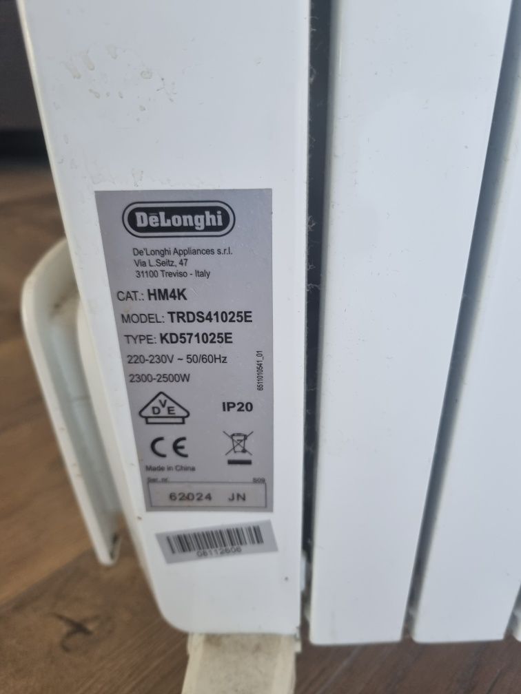 Grzejnik olejowy delonghi