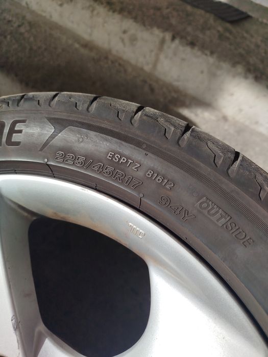 R 17 5/114.5 з резіною