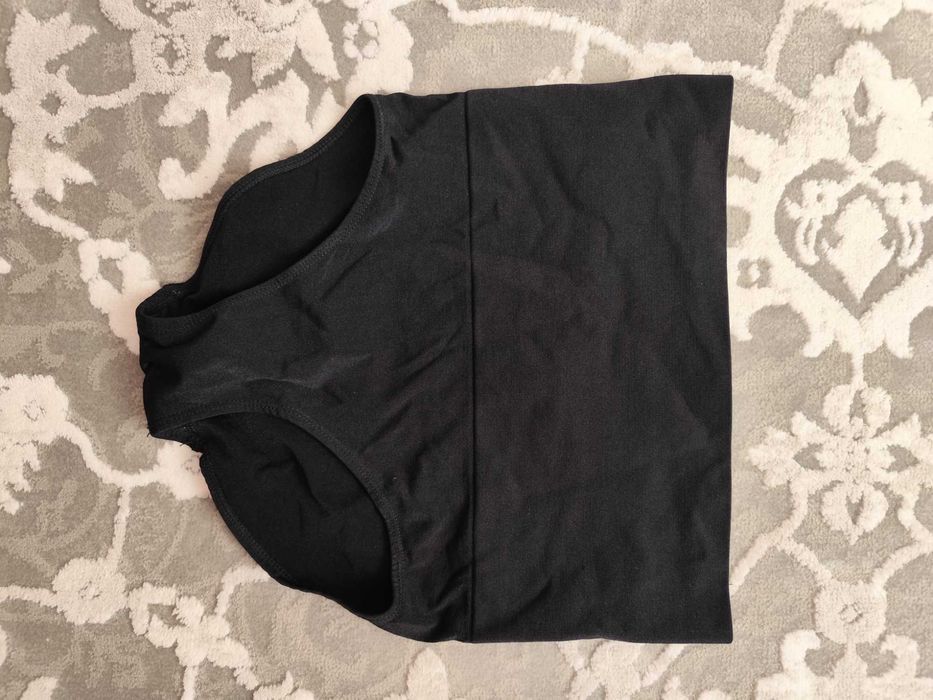 Czarna bielizna modelująca wyszczuplająca damska