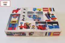 LEGO Anos 70: 030; 600-1; 394; 610; 671; 663; 657; 682