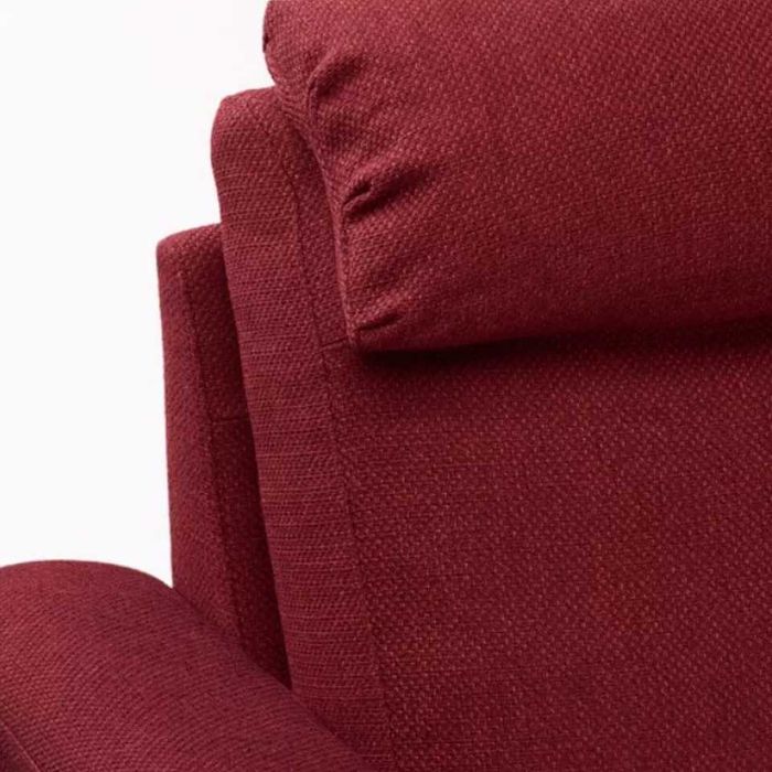 LIDHULT Pokrycie sofy 2-os rozkładanej czerwonobrązowy 704.051.44