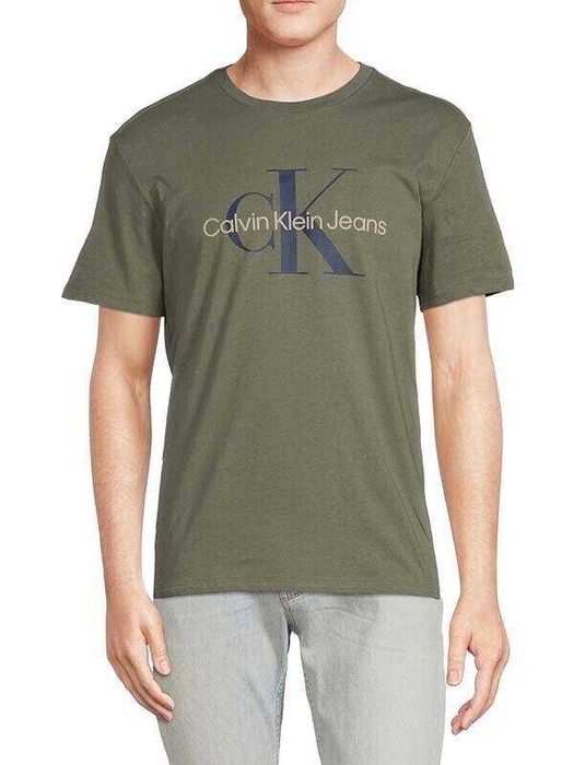 Koszulka Calvin Klein Jeans 40DC813-340, zielona, rozmiar M – stan 5/5