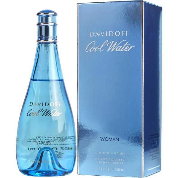 Perfumy Damskie Davidoff Cool Water Woman 200ml woda toaletowa EDT
