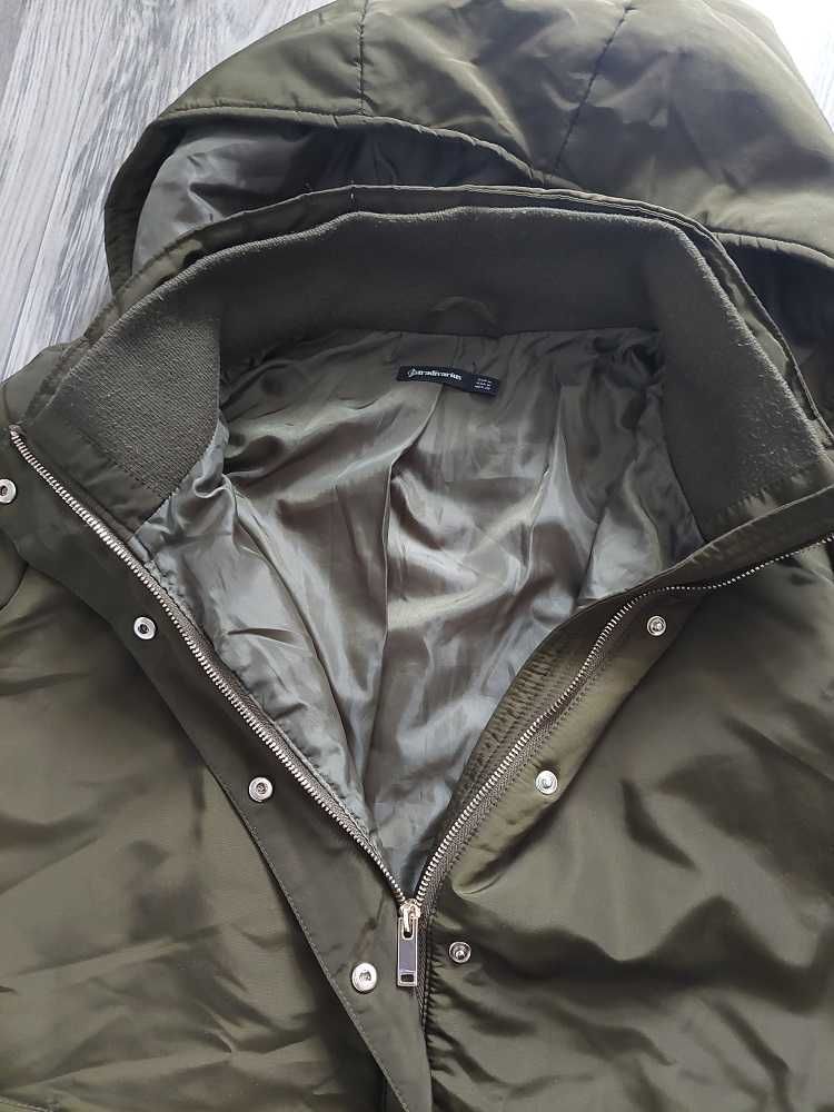 Stradivarius oliwkowa kurtka M