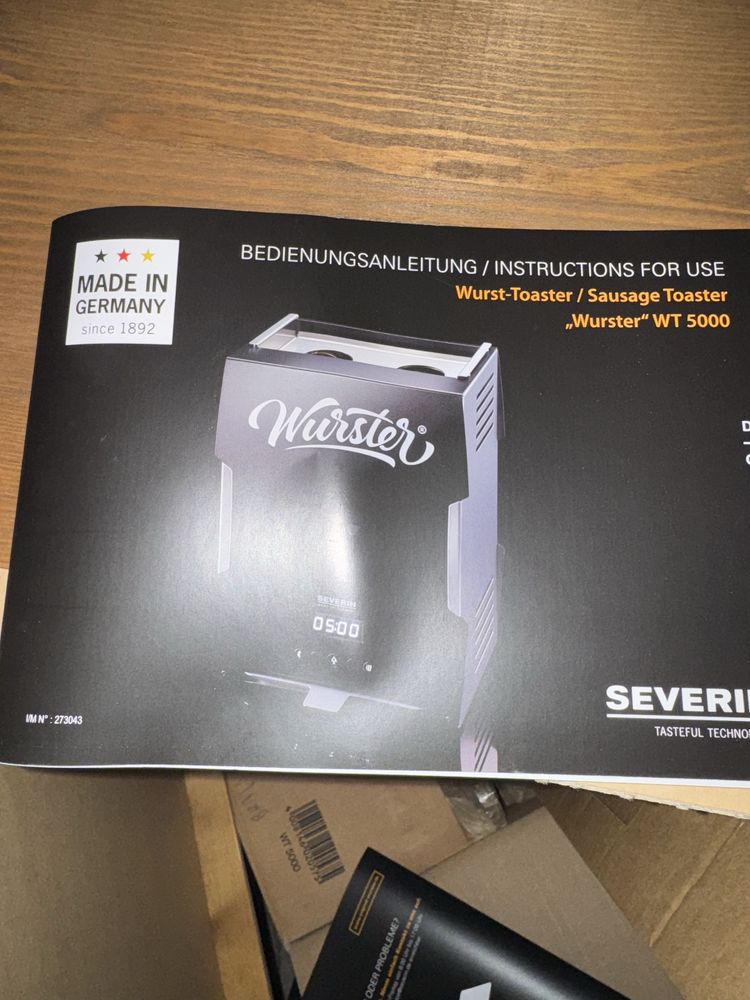 opiekacz do kiełbasek severin