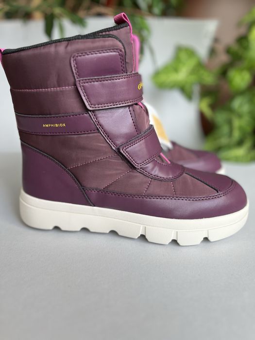 зимові чоботи 38р. 24,9см Geox Willaboom, водонепроникні ботінки