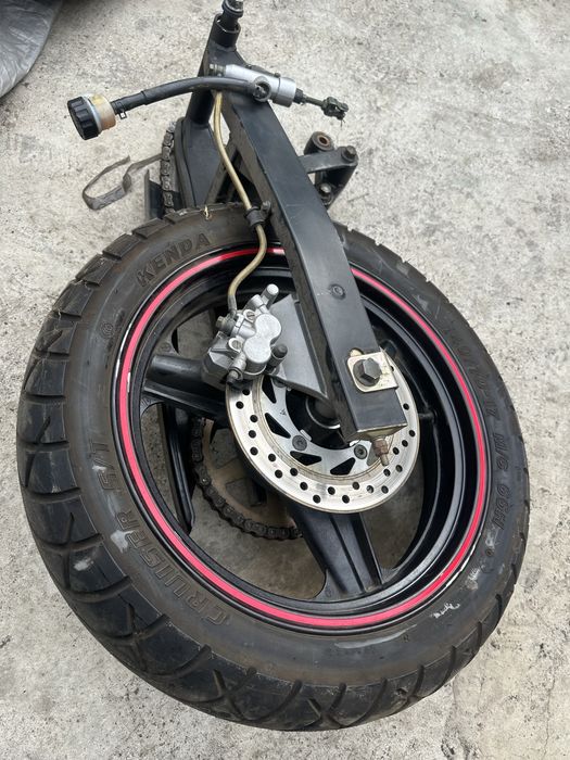 Диск задний колесо подвеска маятник в сборе суппорт демпфер комплект