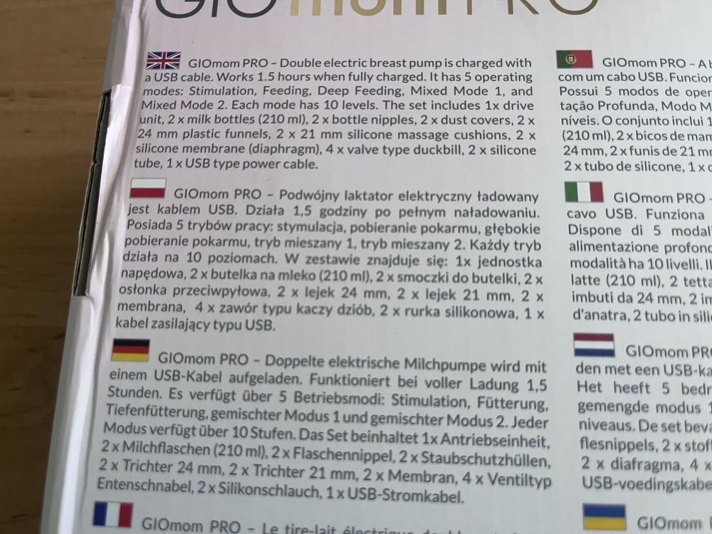 Laktator InnoGIO GIO-350PRO na gwarancji!
