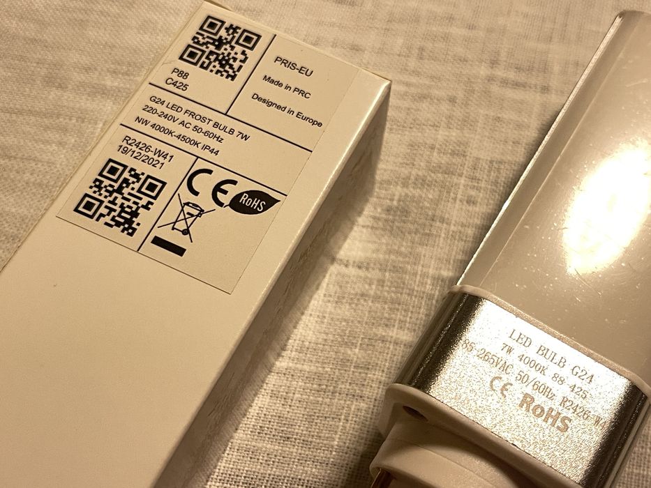 Lampada G24 Frost 7W