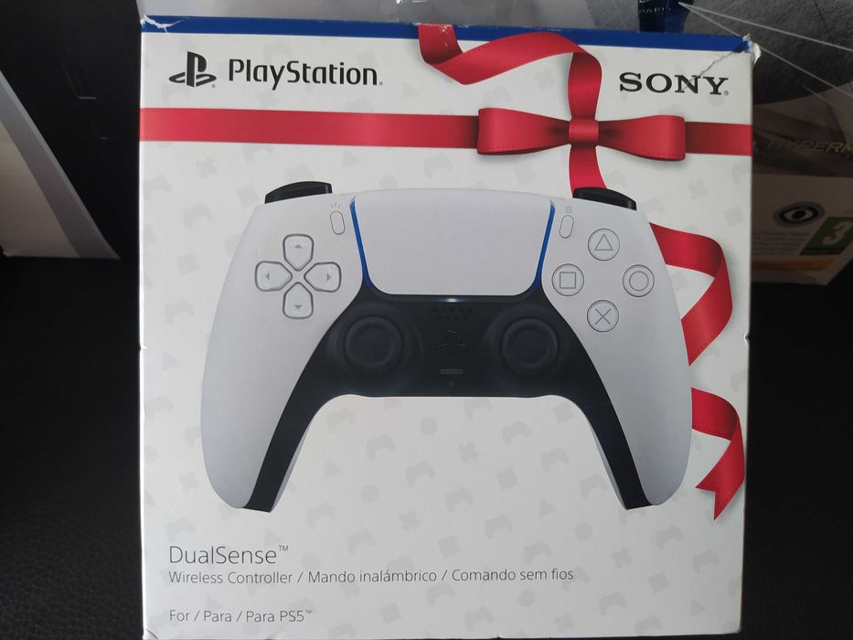 PS5 Caixas vazias edição Fifa23 e caixa de comando
