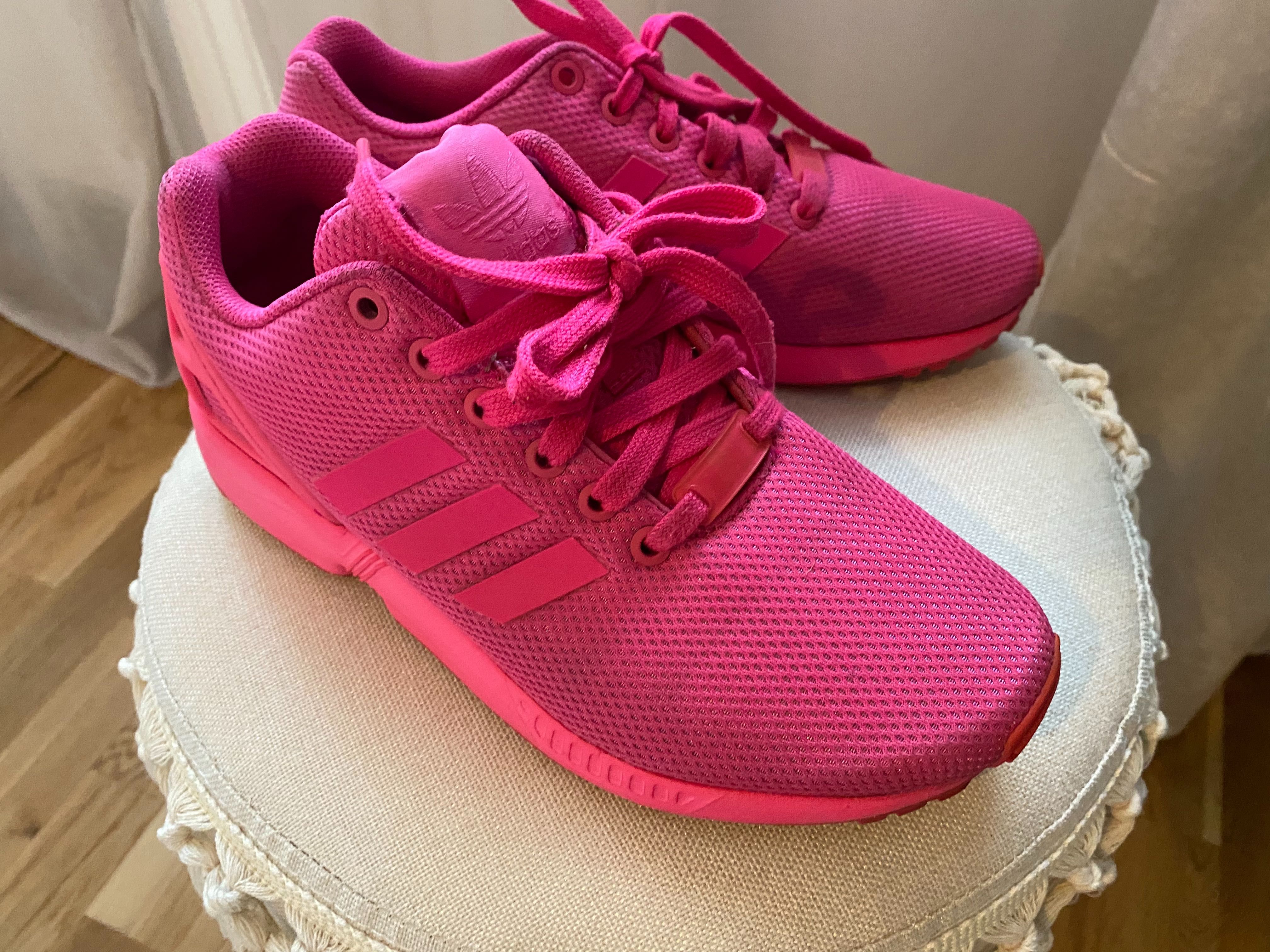 Adidas ZX flux różowe Streetstyle