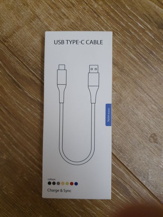 Zestaw kabli USB - USB  typ C Belker 2 x 20 cm