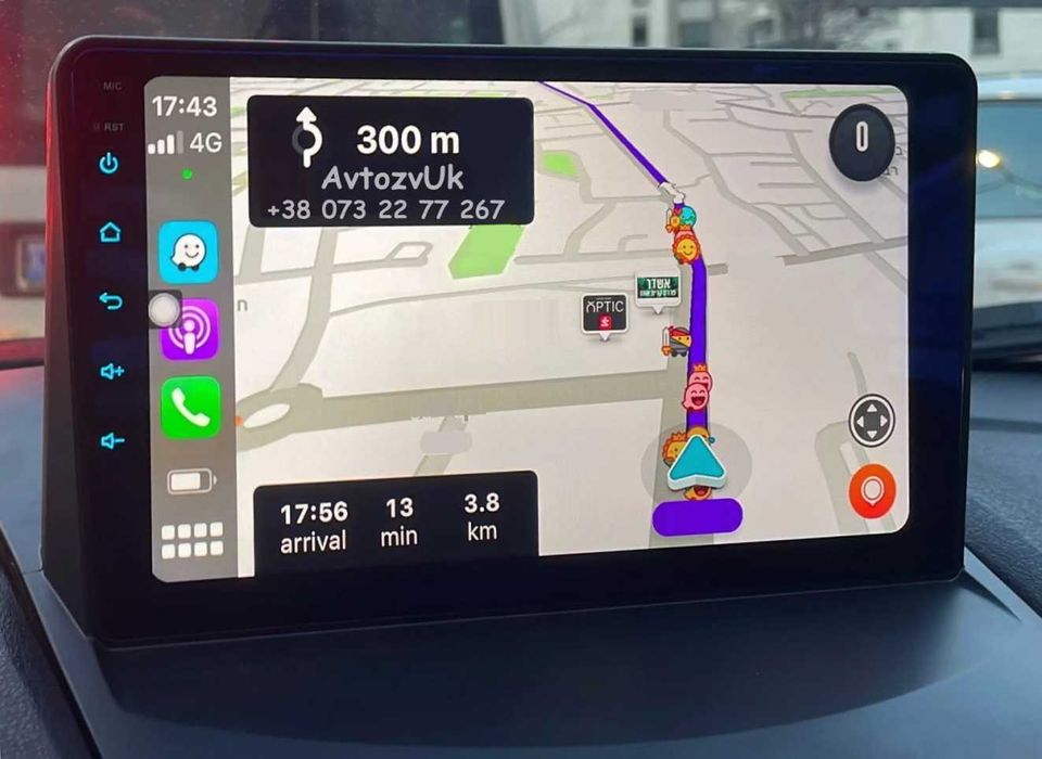 Магнитола FIESTA Ford Ecosport Фиеста ФОРД GPS Tesla CarPlay Android