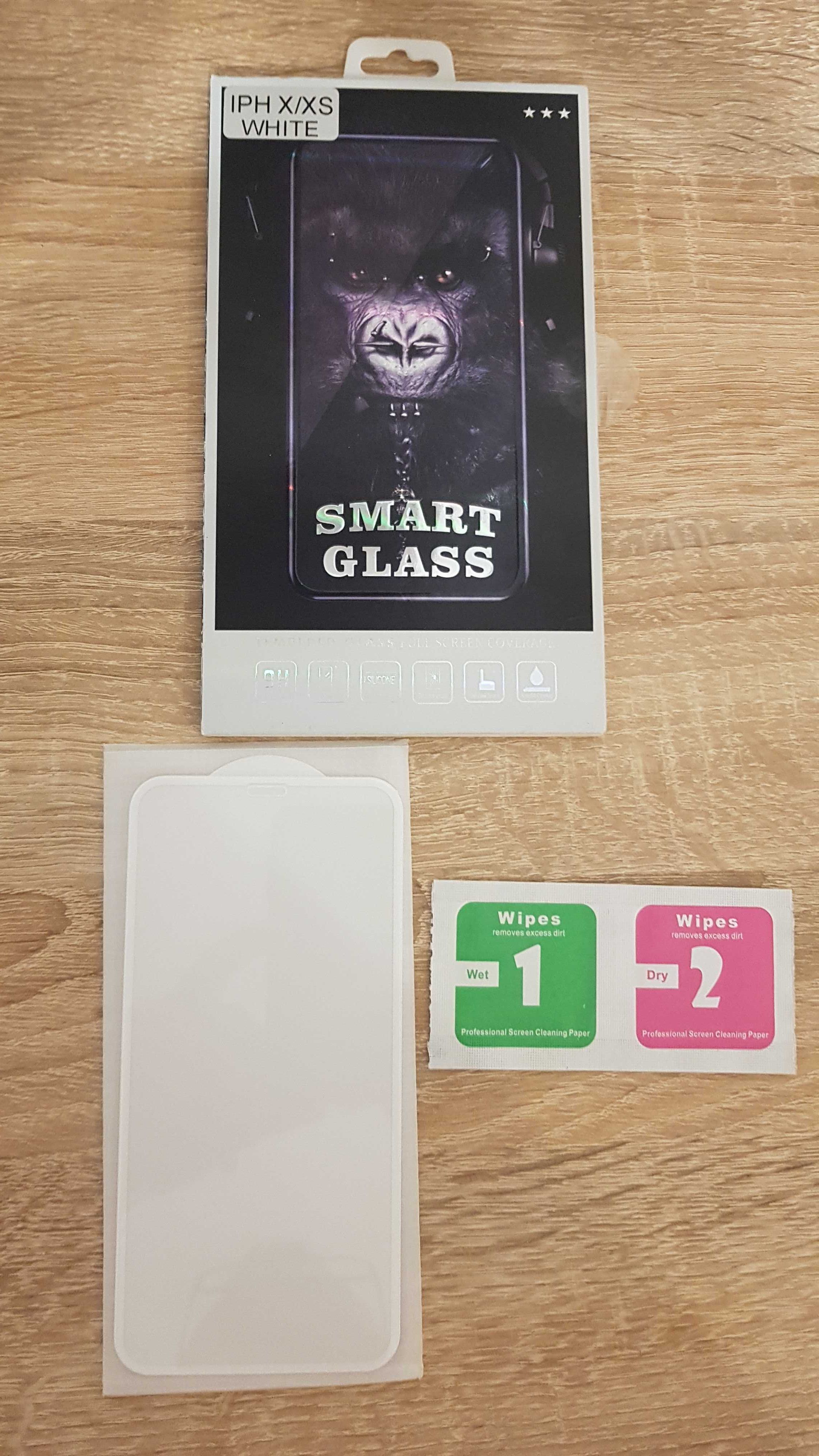 Hartowane szkło Smart Glass do IPHONE X / XS (5,8") BIAŁY