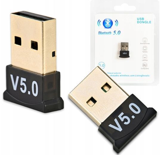Mini adapter Bluetooth dongle 5.0 high USB szybki pada słuchawek