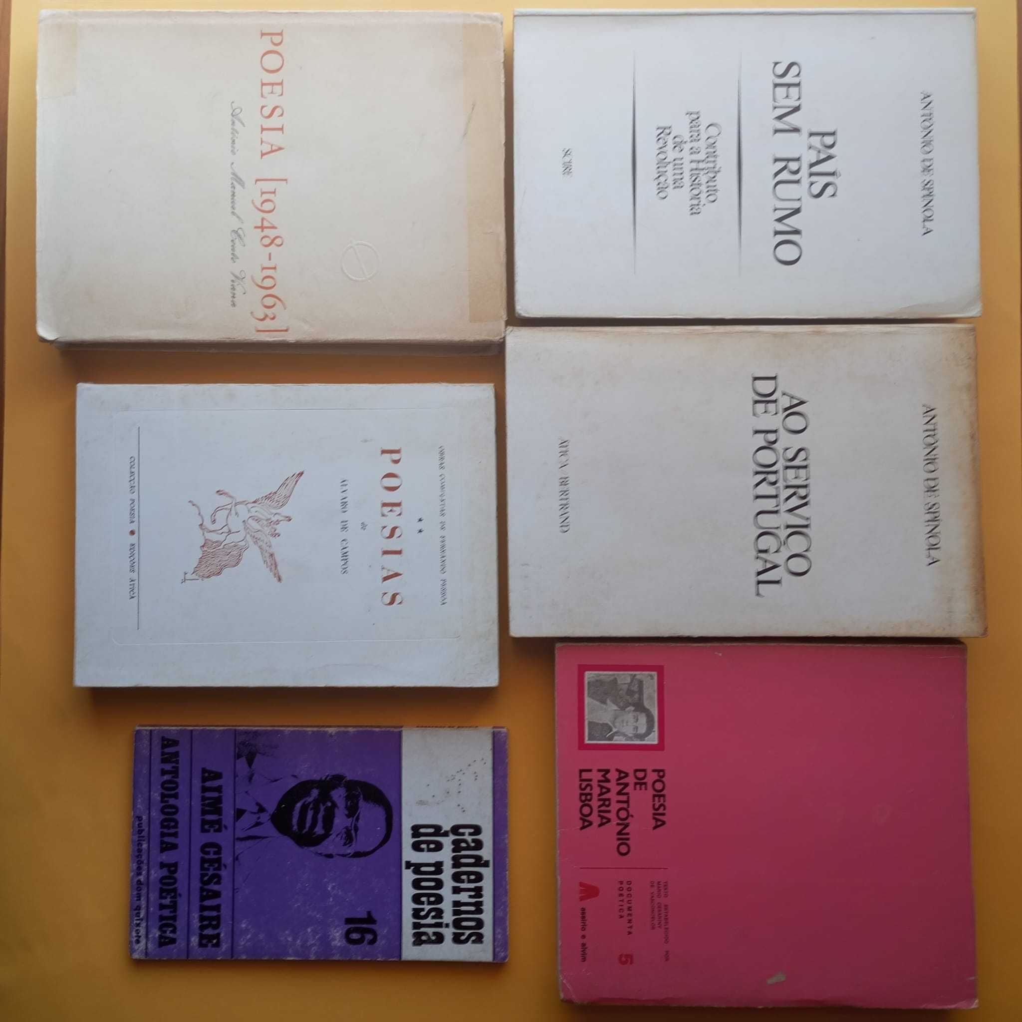 Coleção de Livros Mistos - Autores Variados - Conjunto 2 (RAROS)