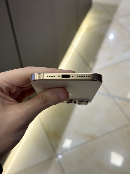 ИДЕАЛ! Айфон 16 Про Макс 256Гб Десерт/Золотой (1079$) Магазин/Гарантия