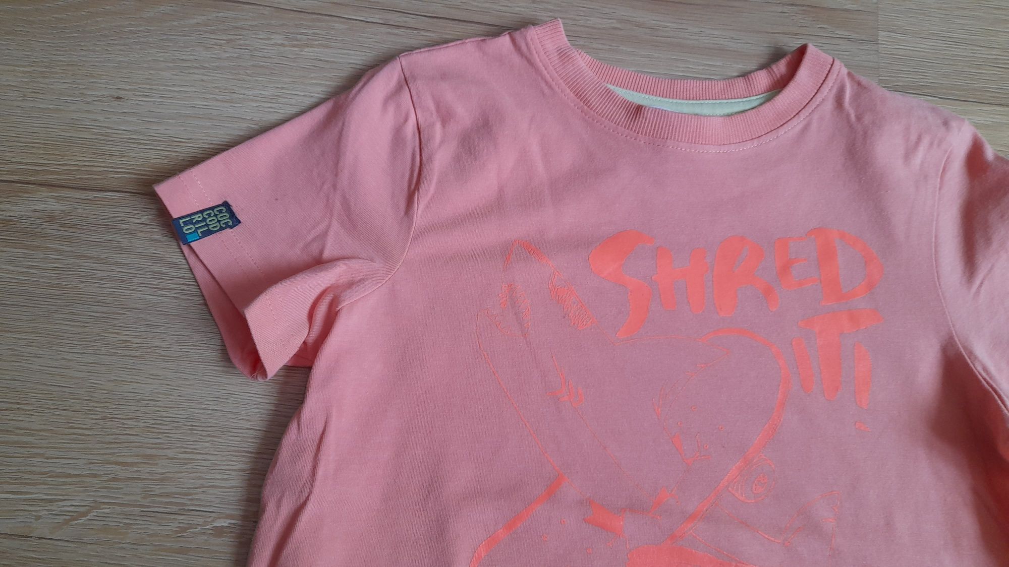 T-shirt koszulka bluzka coccodrillo chłopięca 116