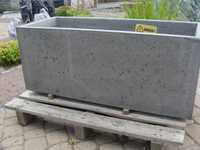 Donica betonowa 40x40x100 grafit, zbrojona, mrozoodporna