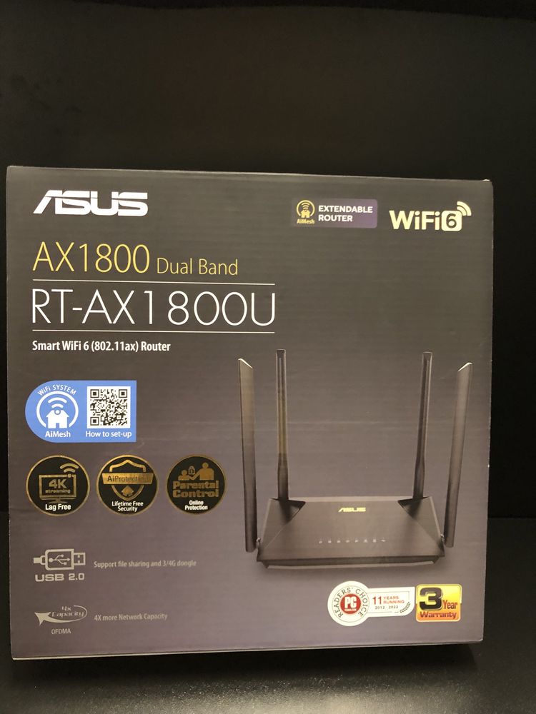 Супер сильний роутер віфі wifi 6 Asus Асус