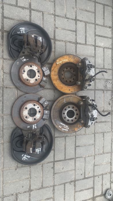 ZESTAW hamulce SWAP 320mm/288mm AUDI A4 B6 B7 S4 Exeo tarcze