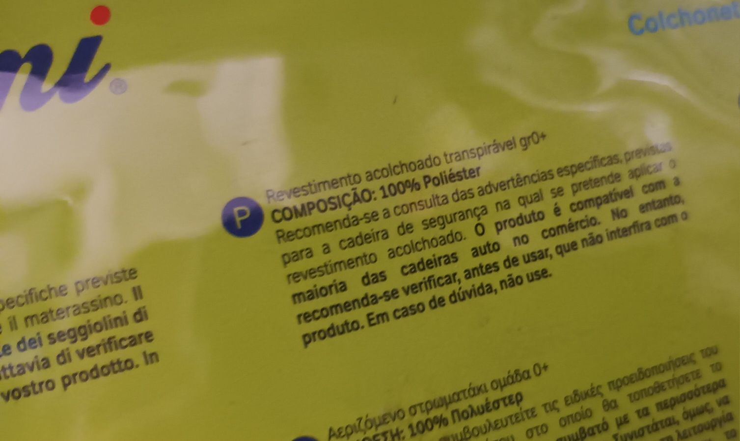 Forra anti-transpirante bebé UNIVERSAL