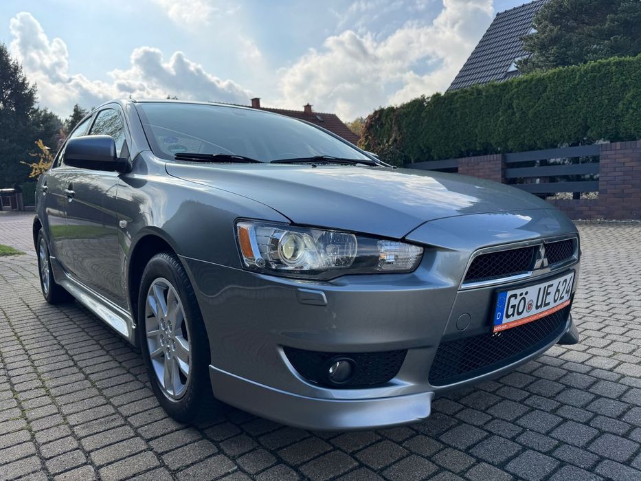 Mitsubishi Lancer Kamera, Bi Xenon, Serwis ASO, 2014 rok, Koła zimowe alu, Pakiet sport