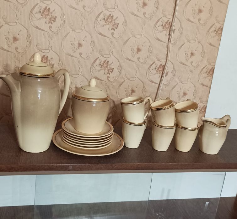 Фарфоровий набір для кави