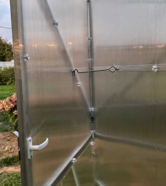 Szklarnia z poliwęglanu NOWA 3x4-12m profile 25x25 POLIWĘGLAN 4-6mm