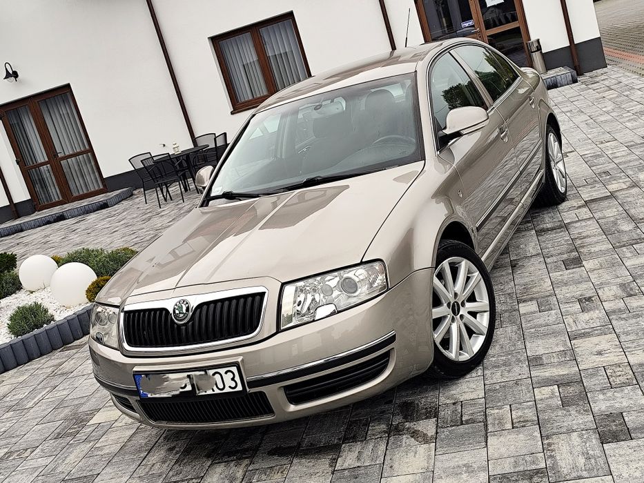 Skoda Superb 2.0 TDi 8v ładne auto LiFT 2007r