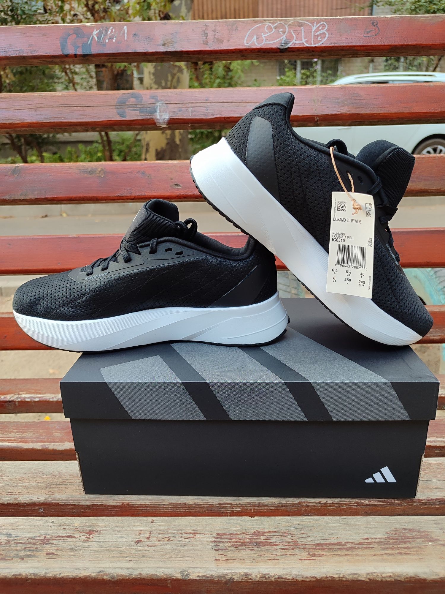 Нові кросівки Adidas Duramo SL Wide IG0310 Оригінал з США 37 38 (24 см
